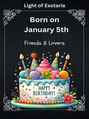 cover image of Born on January 5th